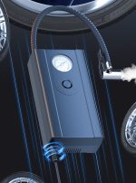 Compresor auto portabil Electric 12V DC Volt 150 PSI 1S,30L/min, furtun 150mm - imagine 15