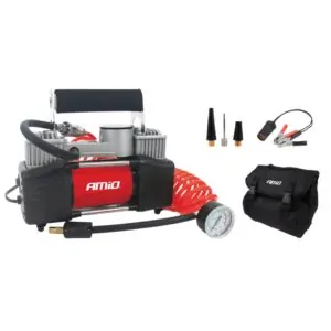 Compresor auto ACOMP-4 metalic 12V cu 2 pistoane