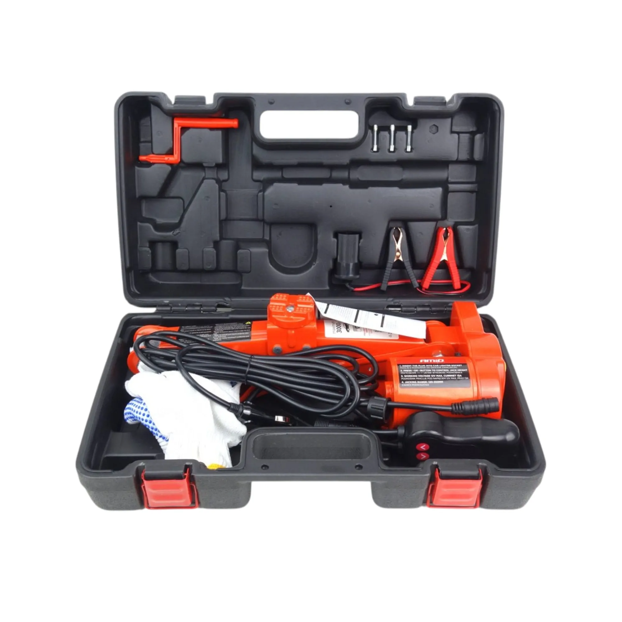 Cric electric foarfecă cu telecomandă 3T 12V - imagine 2