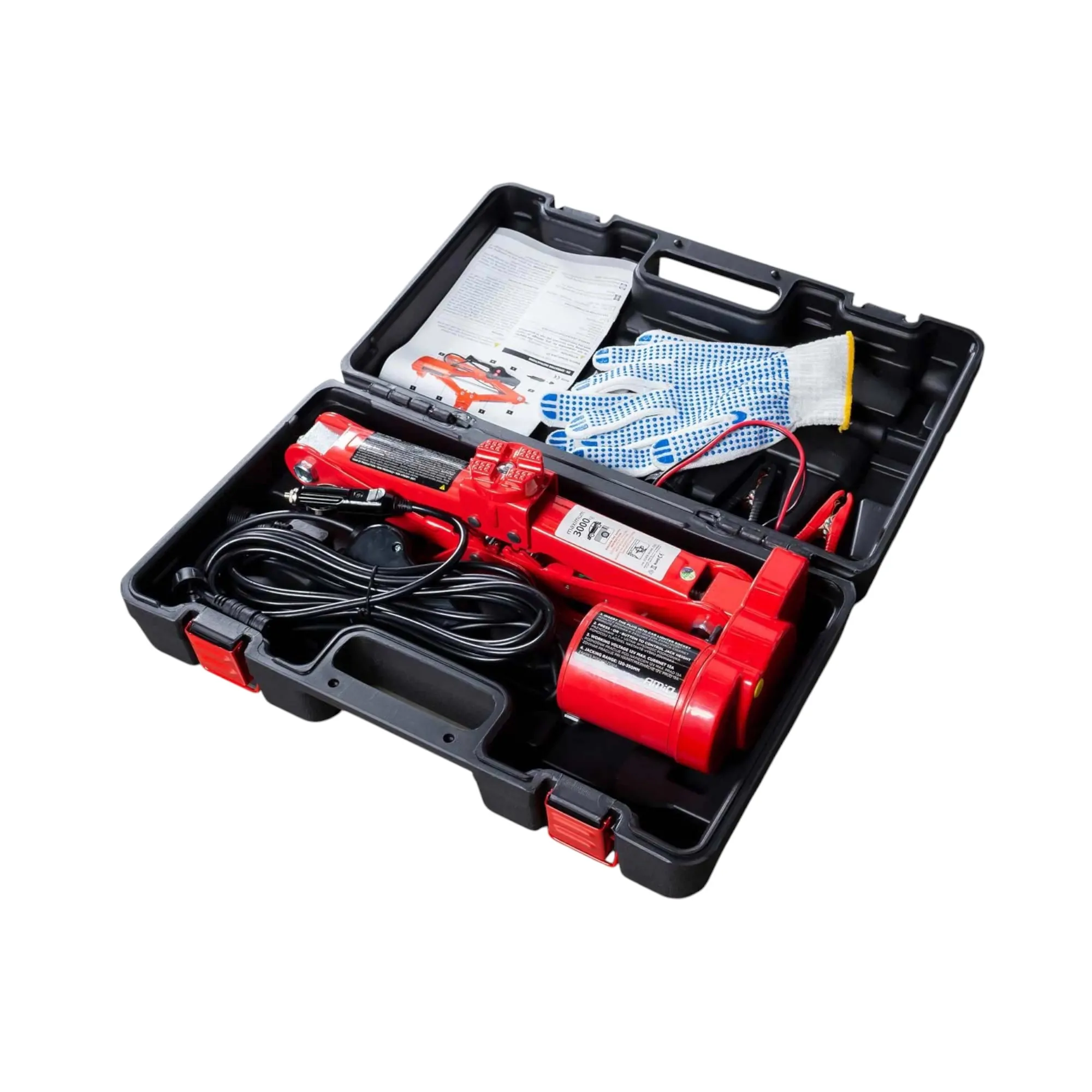 Cric electric foarfecă cu telecomandă 3T 12V - imagine 5