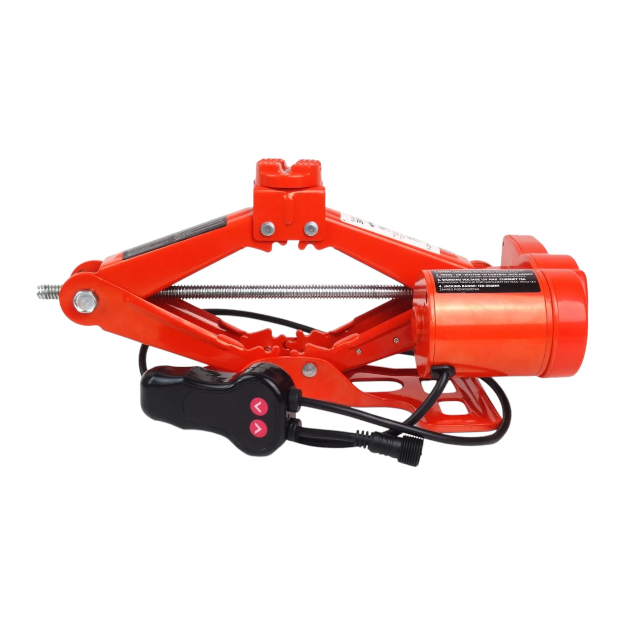Cric electric foarfecă cu telecomandă 3T 12V - imagine 1