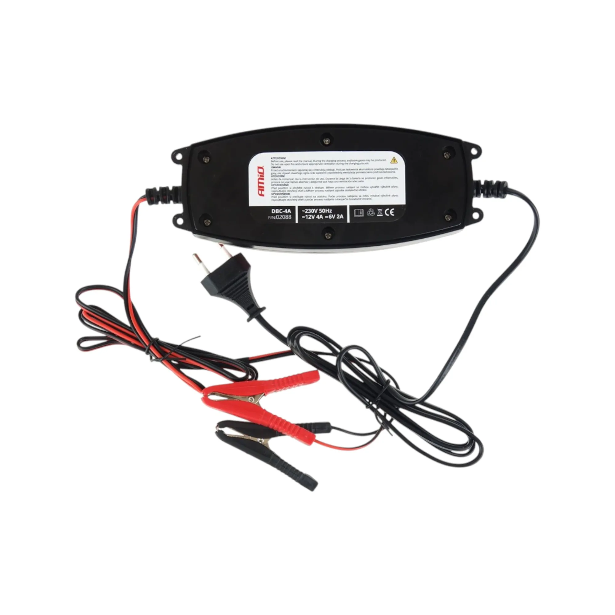 Redresor digital auto cu încărcare de baterii 6V 12V - 2A 4A - imagine 4