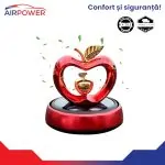 Odorizant Auto Anti-Tabac, Aromaterapie cu uleiuri esențiale, odorizant cu energie solară pentru mașină, 5ml, roșu - imagine 3