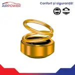 Odorizant solar pentru mașină Aromaterapie cu rotație de 360 de grade Parfum Auto V2 - imagine 6