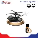 Elicopter Aromat – Odorizant Auto Solar & Reutilizabil Auriu