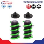 CITROEN C4 2010-2018 Set perne pe aer auxiliare spate cu bucșe de pozitionare - imagine 3