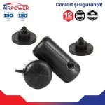 CHEVROLET CAPTIVA 2006-2011 Set perne pe aer auxiliare spate cu bucșe de pozitionare - imagine 2