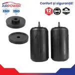 Skoda Roomster 2006-2015 Set perne pe aer auxiliare spate cu bucșe de pozitionare