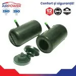 VW Sharan 7M 1995-2010 Set perne pe aer auxiliare spate cu bucșe de pozitionare