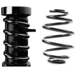 VW Polo IV 2001-2009 Set perne pe aer auxiliare spate cu bucșe de pozitionare - imagine 5